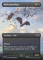 Mirkwood Bats (Borderless) (LTR-421) - The Lord of the Rings: Tales of Middle-earth