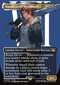 Squall, SeeD Mercenary (Borderless) (FIN-402) - FINAL FANTASY Foil