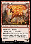 Sunspine Lynx (BLB-155) - Bloomburrow