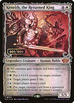 Kenrith, the Returned King (Serial Numbered) (MUL-134Z) - Multiverse Legends: (Showcase) Foil