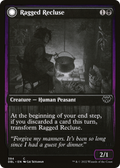 Ragged Recluse (DBL-394) - Innistrad: Double Feature: (Double Faced Transform) Foil
