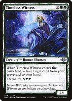 Timeless Witness (Showcase) (MH2-358) - Modern Horizons 2: (Showcase) Foil