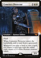 Cemetery Protector (Extended Art) (VOW-347) - Innistrad: Crimson Vow: (Extended Art)