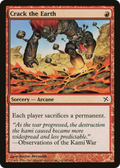 Crack the Earth (BOK-098) - Betrayers of Kamigawa Foil