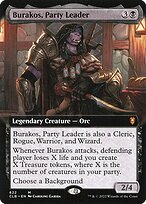 Burakos, Party Leader (Extended Art) (CLB-622) - Commander Legends: Battle for Baldur's Gate: (Extended Art)