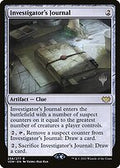Investigator's Journal (PPNEO-) - Innistrad: Crimson Vow Promos