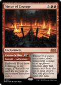 Virtue of Courage (WOE-157) - Wilds of Eldraine