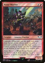 Noise Marine (Surge Foil) (40K-082) - Warhammer 40,000 Commander Foil