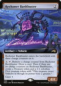 Reckoner Bankbuster (Extended Art) (NEO-499) - Kamigawa: Neon Dynasty: (Extended Art) Foil