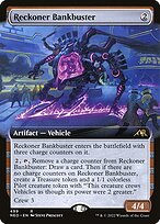Reckoner Bankbuster (Extended Art) (NEO-499) - Kamigawa: Neon Dynasty: (Extended Art) Foil