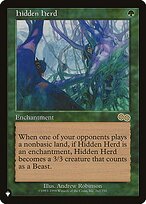 Hidden Herd (LIST-USG-262) - The List