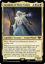 Saruman of Many Colors (LTR-223) - The Lord of the Rings: Tales of Middle-earth Foil