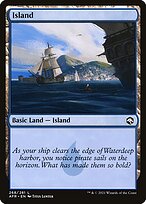 Island (268) (AFR-268) - Adventures in the Forgotten Realms Foil