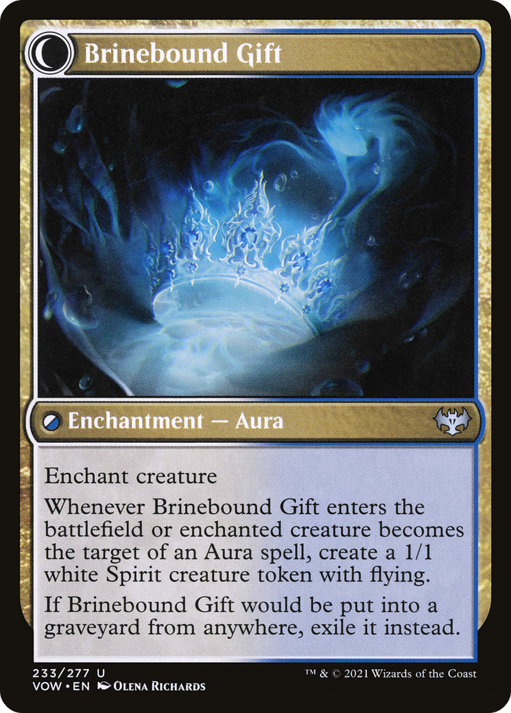 Brine Comber (VOW-233) - Innistrad: Crimson Vow: (Double Faced Transform)