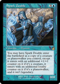 Spark Double (Retro Frame) (RVR-319) - Ravnica Remastered Foil