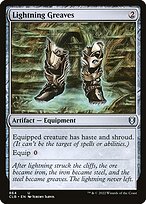 Lightning Greaves (CLB-864) - Commander Legends: Battle for Baldur's Gate