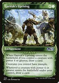 Garruk's Uprising (Showcase) (M21-308) - Core Set 2021: (Showcase) Foil