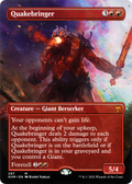 Quakebringer (Borderless) (KHM-297) - Kaldheim (Borderless)