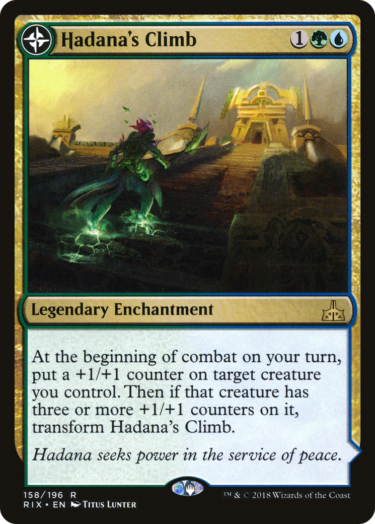 Hadana's Climb (RIX-158) - Rivals of Ixalan: (compasslanddfc)
