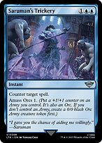Saruman's Trickery (LTR-068) - The Lord of the Rings: Tales of Middle-earth Foil