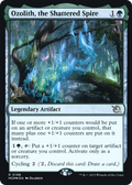 Ozolith, the Shattered Spire (PRE-198S) - March of the Machine Promos Foil
