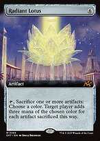 Radiant Lotus (Extended Art) (DFT-395) - Aetherdrift: (Extended Art) Foil