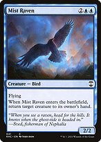 Mist Raven (KHC-041) - Kaldheim Commander