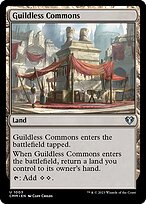 Guildless Commons (CMM-1003) - Commander Masters