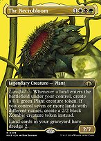 The Necrobloom (Borderless) (MH3-378) - Modern Horizons 3
