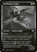 Gryffwing Cavalry (DBL-283) - Innistrad: Double Feature Foil