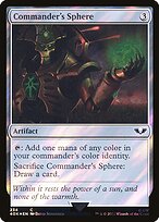 Commander's Sphere (234) (Surge Foil) (40K-234) - Warhammer 40,000 Commander Foil