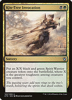 Kin-Tree Invocation (KTK-183) - Khans of Tarkir Foil
