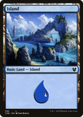 Island (280) (THB-280) - Theros Beyond Death Foil