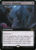 Cemetery Tampering (Extended Art) (SNC-418) - Streets of New Capenna: (Extended Art) Foil