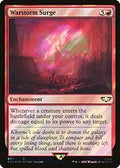 Warstorm Surge (Surge Foil) (40K-209) - Warhammer 40,000 Commander Foil