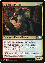 Draconic Disciple (LIST-M19-215) - The List