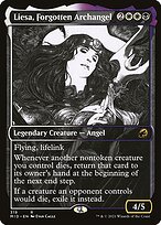 Liesa, Forgotten Archangel (Showcase) (MID-319) - Innistrad: Midnight Hunt: (Showcase) Foil