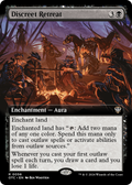 Discreet Retreat (Extended Art) (OTC-056) - Outlaws of Thunder Junction Commander: (Extended Art)