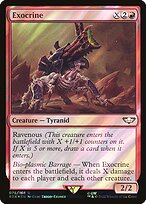 Exocrine (Surge Foil) (40K-076) - Warhammer 40,000 Commander Foil