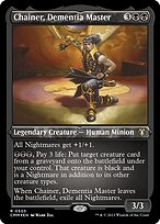 Chainer, Dementia Master (CMM-505) - Commander Masters Etched Foil