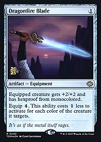 Dragonfire Blade (PRE-240) - Prerelease Cards Foil