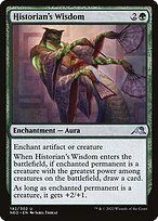 Historian's Wisdom (NEO-192) - Kamigawa: Neon Dynasty