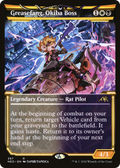 Greasefang, Okiba Boss (Showcase) (NEO-397) - Kamigawa: Neon Dynasty: (Showcase)