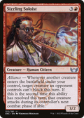 Sizzling Soloist (SNC-123) - Streets of New Capenna Foil