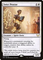 Strict Proctor (STX-033) - Strixhaven: School of Mages Foil