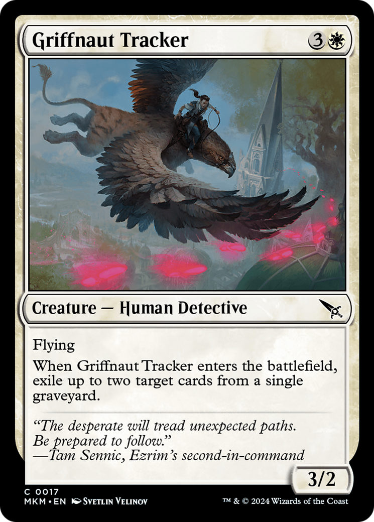 Griffnaut Tracker (MKM-017) - Murders at Karlov Manor Foil