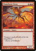 Flameborn Viron (NPH-083) - New Phyrexia Foil