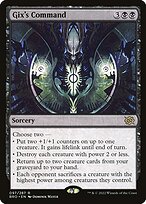 Gix's Command (BRO-097) - The Brothers' War