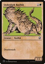 Underdark Basilisk (Showcase) (AFR-334) - Adventures in the Forgotten Realms: (Showcase)