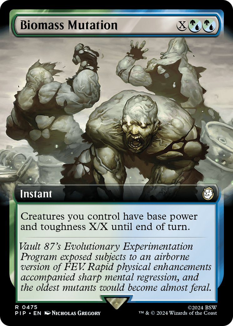 Biomass Mutation (Extended Art) (PIP-475) - Fallout: (Extended Art)